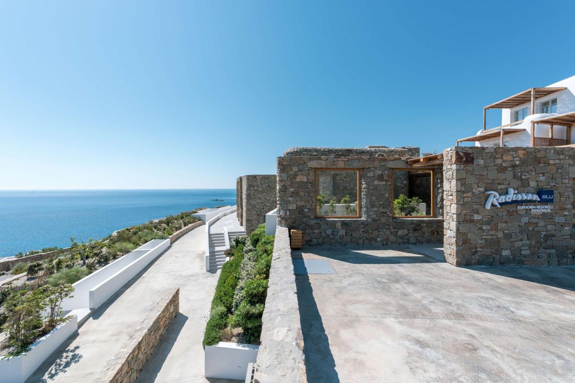 Radisson Blu Euphoria Resort, Mykonos Kalo Livadi Exterior foto